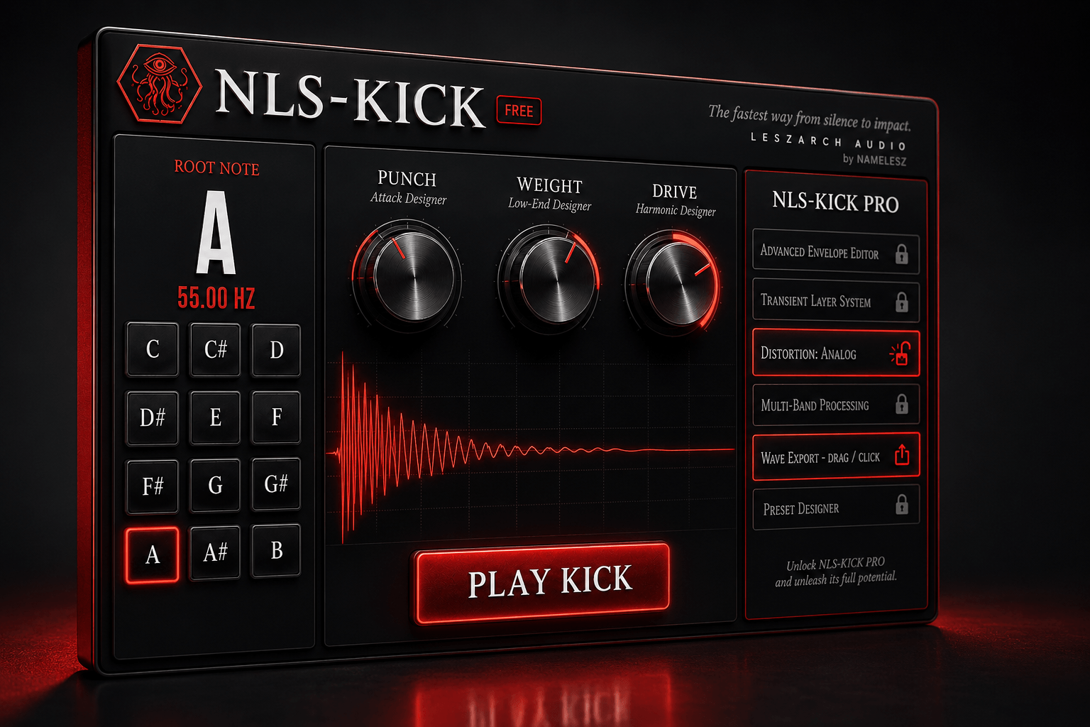 NLS-KICK interface