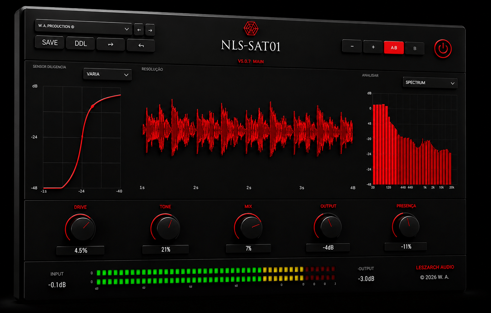NLS-SAT01 interface